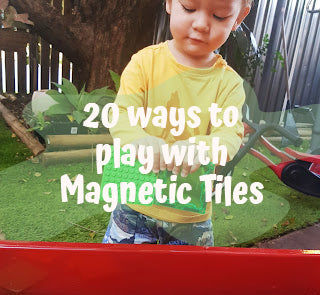 20 ways to play with Magnetic Tiles