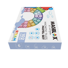 Load image into Gallery viewer, MAGBLOX® 102 PCS LIGHT COLOURS SET