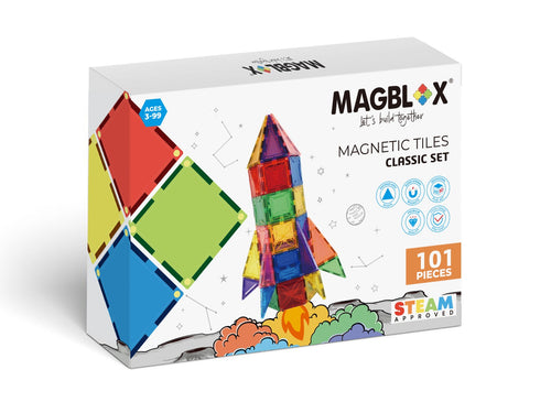Magblox 101 Magnetic Tiles 1