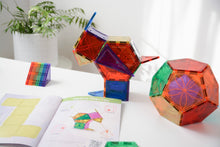 Load image into Gallery viewer, ACTIVITY BOOK VOLUME 2 to play with Magnetic Tiles 3