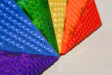 Load image into Gallery viewer, MAGBRIX® MAGNETIC BRICK TILE - ISOSCELES TRIANGLE 12 PCS PACK