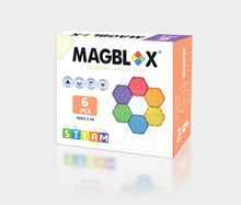 Load image into Gallery viewer, MAGBLOX® HEXAGON 6PCS PACK - Magnetic Tiles 2
