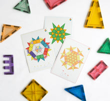 Load image into Gallery viewer, Magnetic Tiles | Set Mandala Challenge Cards
