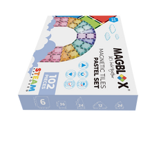 Load image into Gallery viewer, MAGBLOX® 102 PCS LIGHT COLOURS SET
