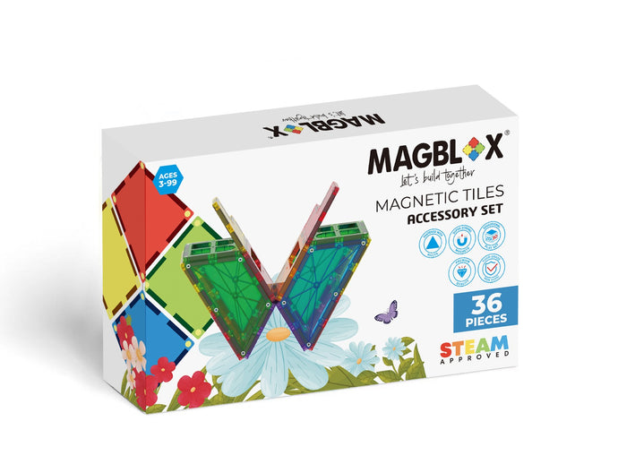 MAGBLOX® 36 PCS ACCESSORY SET -  Magnetic Tiles