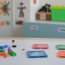 Load and play video in Gallery viewer, MAGBRIX® MAGNETIC BRICK TILE - SQUARE 24 PCS PACK
