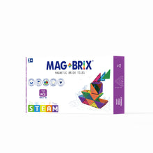 Load image into Gallery viewer, MAGBRIX® MAGNETIC BRICK TILE - RIGHT ANGLE TRIANGLE 12 PCS PACK
